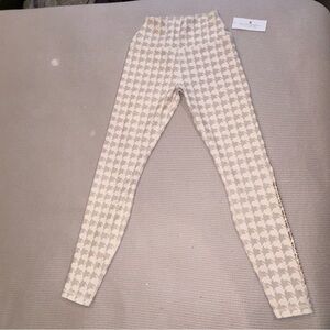 Spiritual Gangster Intent Sport Jersey Houndstooth Leggings